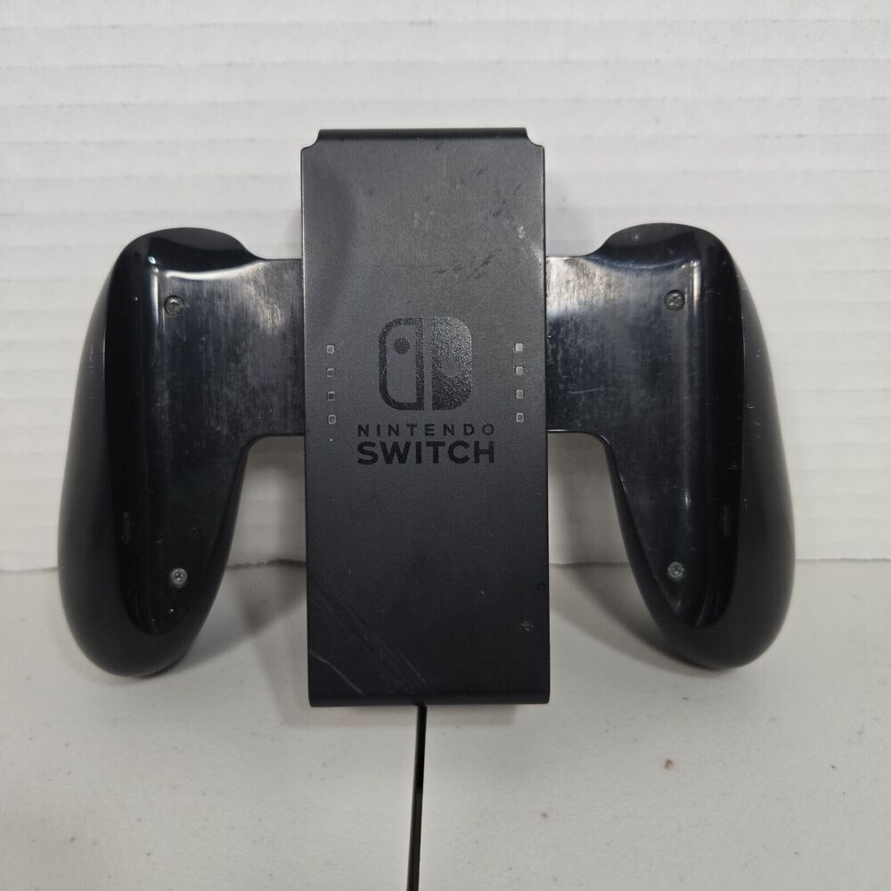 Authentic Black Genuine Official Nintendo Switch Joy-Con Controller Comfort Grip